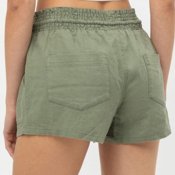 Drawstring Linen Short - Linen Short - Breathable - Breathable Short - Picture 4 of 5
